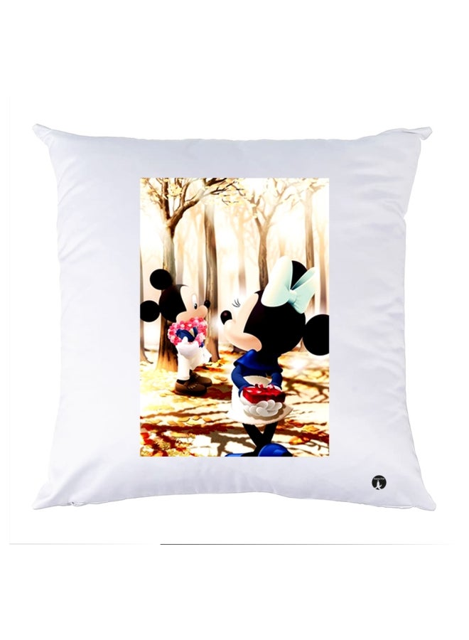 BP Printed Bedding Pillow Multicolour 30x30cm