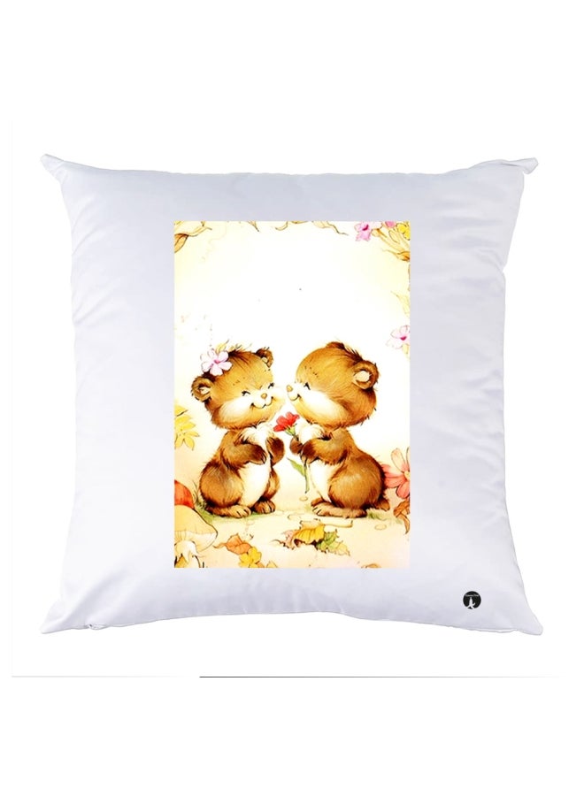 BP Printed Bedding Pillow Multicolour 30x30cm