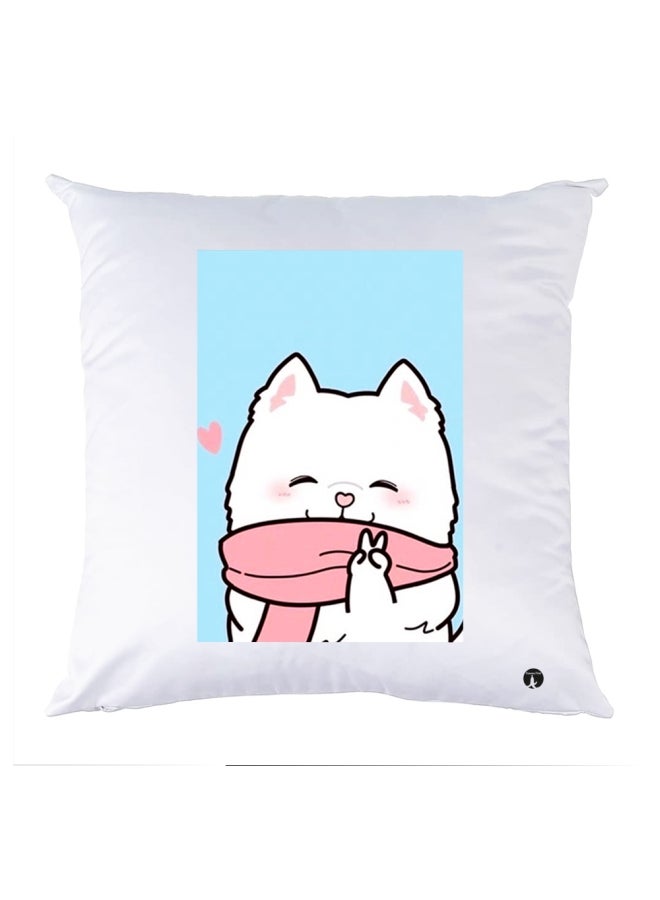 BP Printed Bedding Pillow Multicolour 30x30cm