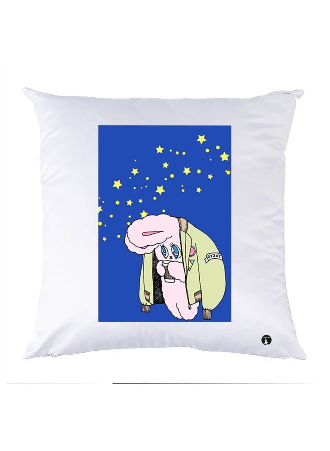 BP Printed Bedding Pillow Multicolour 30x30cm