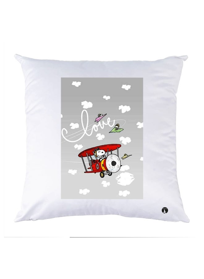 BP Printed Bedding Pillow Multicolour 30x30cm