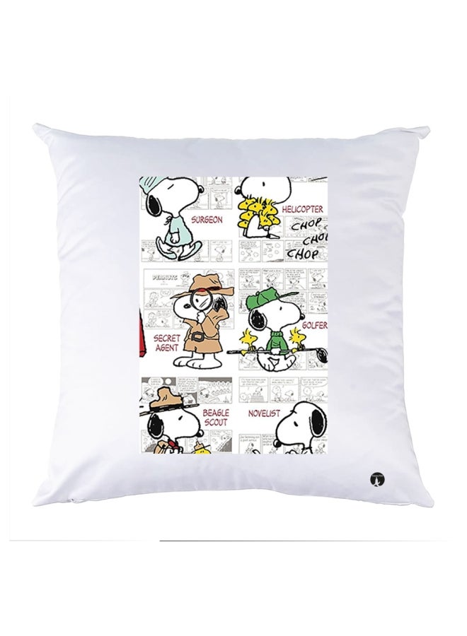 بي بي وسادة نوم مزينة بطبعة متعدد الألوان 30x30سم