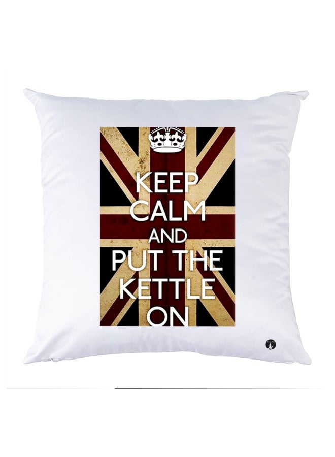 BP Printed Bedding Pillow Multicolour 30x30cm