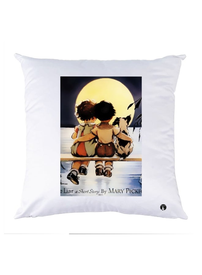 بي بي وسادة نوم مزينة بطبعة متعدد الألوان 30x30سم