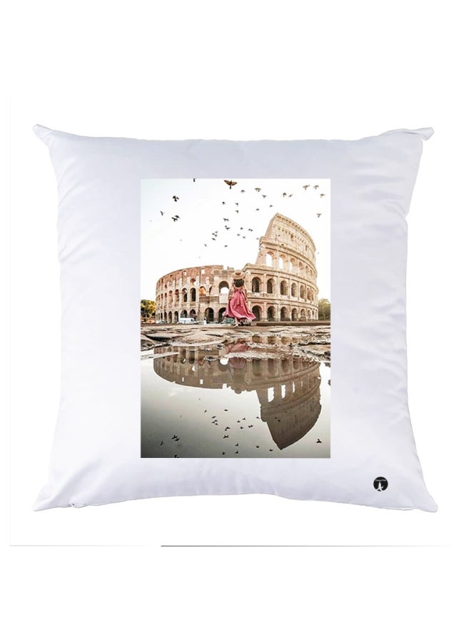 BP Printed Bedding Pillow Multicolour 30x30cm