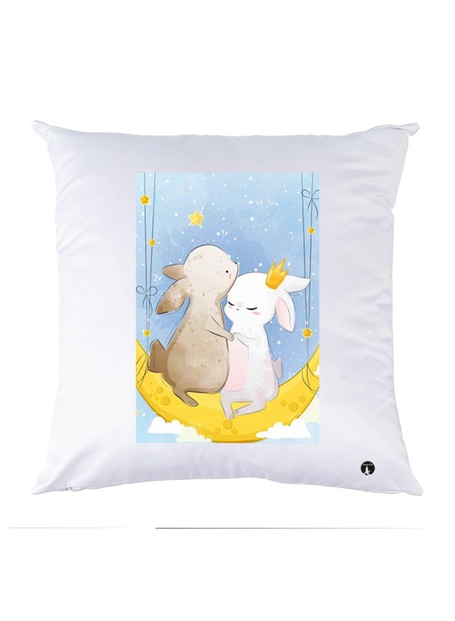 بي بي وسادة نوم مزينة بطبعة متعدد الألوان 30x30سم