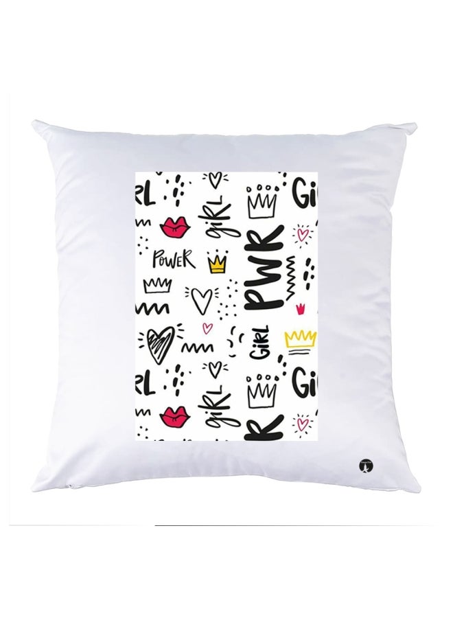 BP Printed Bedding Pillow Multicolour 30x30cm