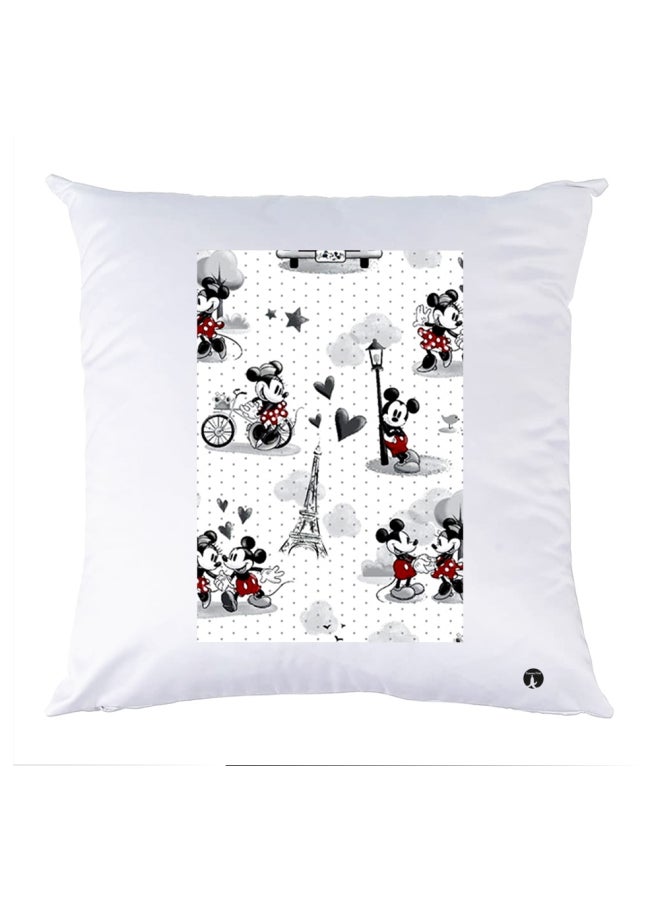 BP Printed Bedding Pillow Multicolour 30x30cm