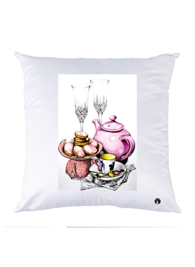 بي بي وسادة نوم مزينة بطبعة متعدد الألوان 30x30سم