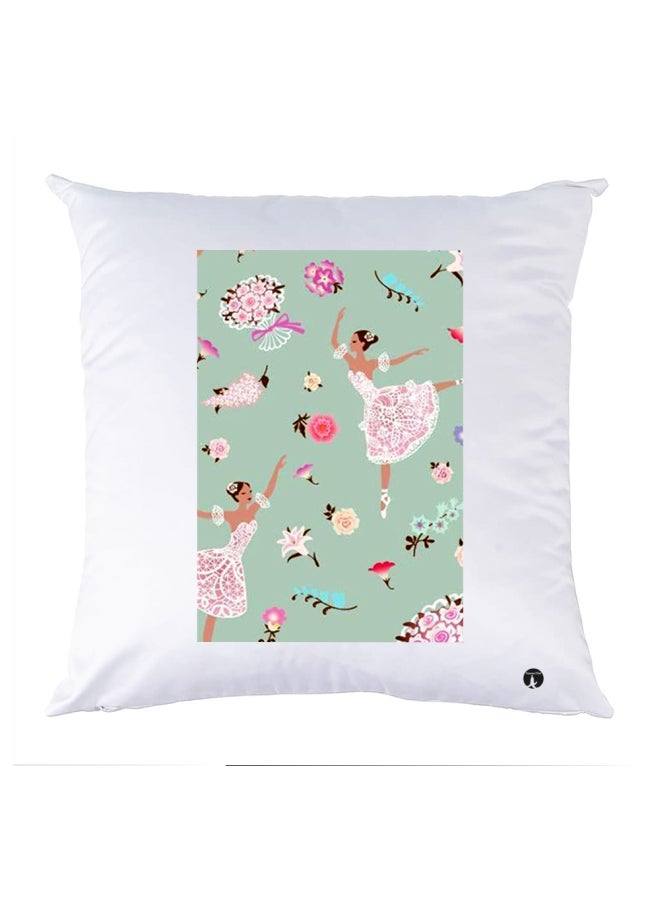 BP Printed Bedding Pillow Multicolour 30x30cm