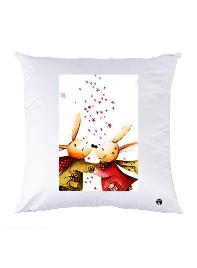 BP Printed Bedding Pillow Multicolour 30x30cm