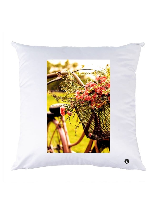 BP Printed Bedding Pillow Multicolour 30x30cm