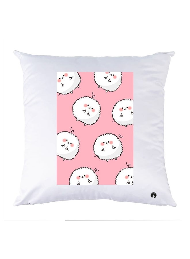 BP Printed Bedding Pillow Multicolour 30x30cm