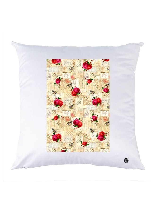 BP Printed Bedding Pillow Multicolour 30x30cm