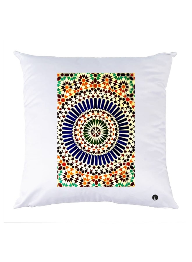 BP Printed Bedding Pillow Multicolour 30x30cm