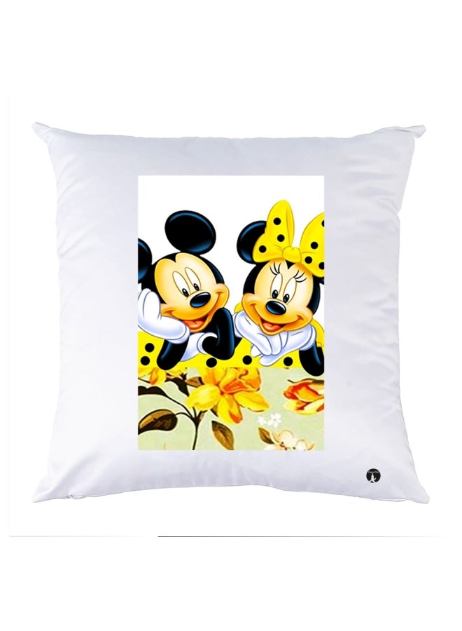 بي بي وسادة نوم مزينة بطبعة متعدد الألوان 30x30سم