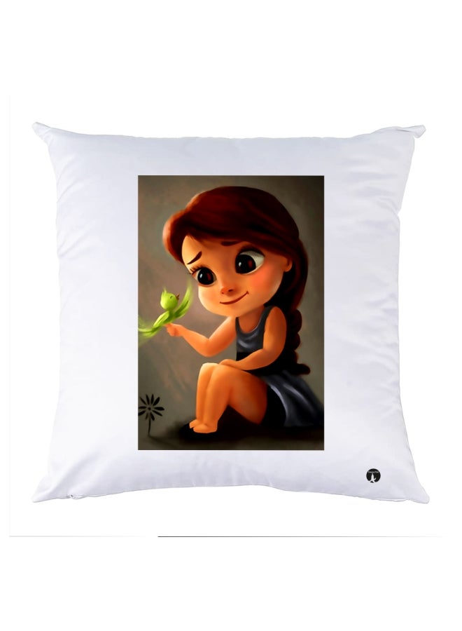 بي بي وسادة نوم مزينة بطبعة متعدد الألوان 30x30سم