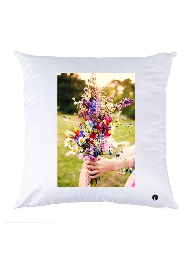 بي بي وسادة نوم مزينة بطبعة متعدد الألوان 30x30سم