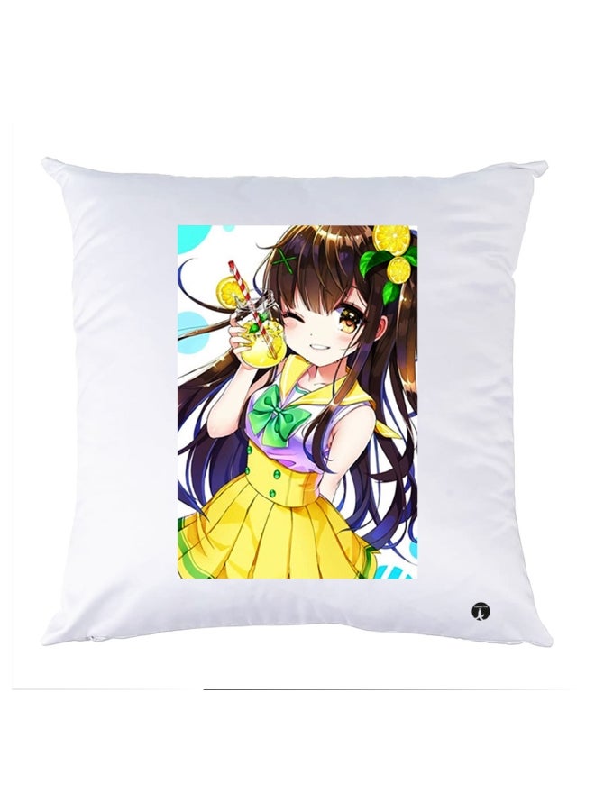 BP Printed Bedding Pillow Multicolour 30x30cm