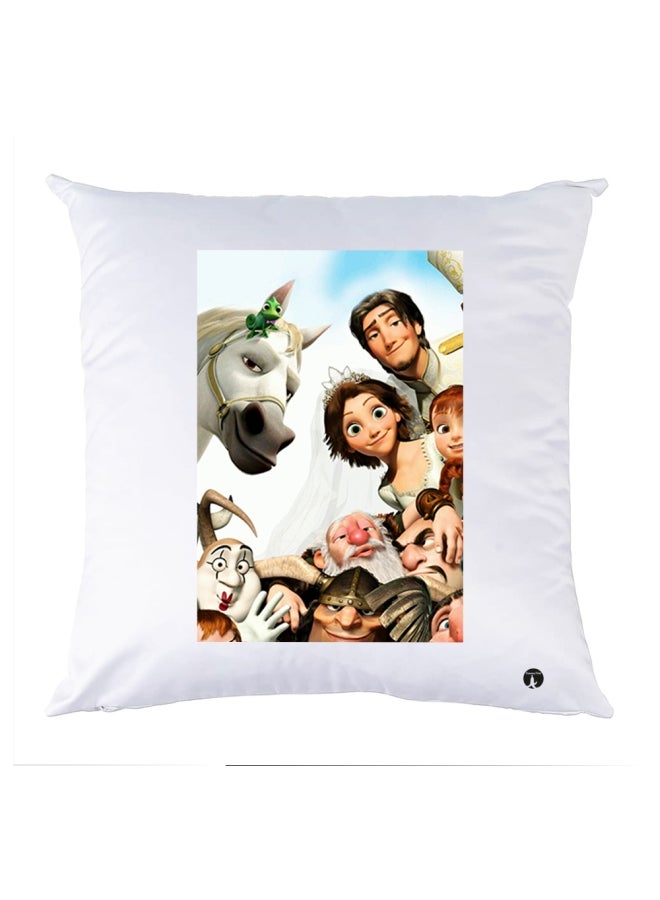 BP Printed Bedding Pillow Multicolour 30x30cm