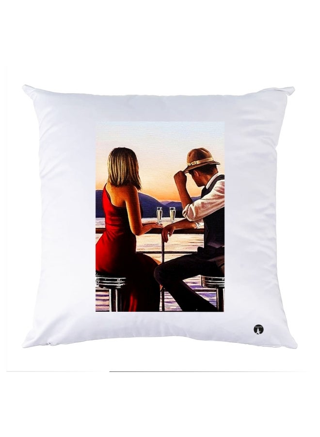 بي بي وسادة نوم مزينة بطبعة متعدد الألوان 30x30سم