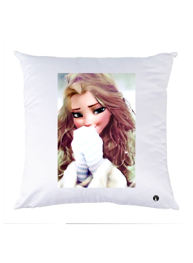 BP Printed Bedding Pillow Multicolour 30x30cm