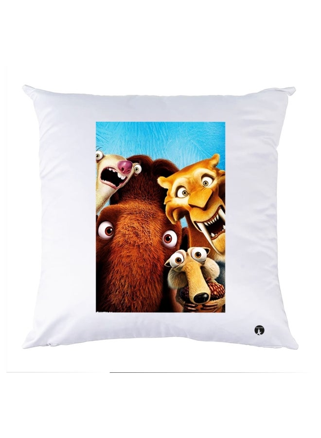 BP Printed Bedding Pillow Multicolour 30x30cm