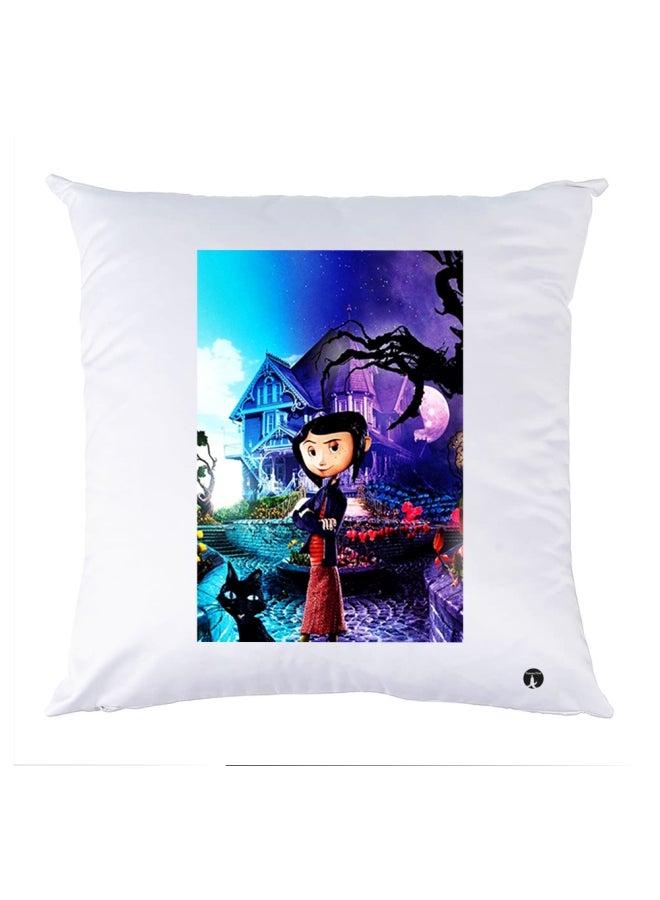 بي بي وسادة نوم مزينة بطبعة متعدد الألوان 30x30سم