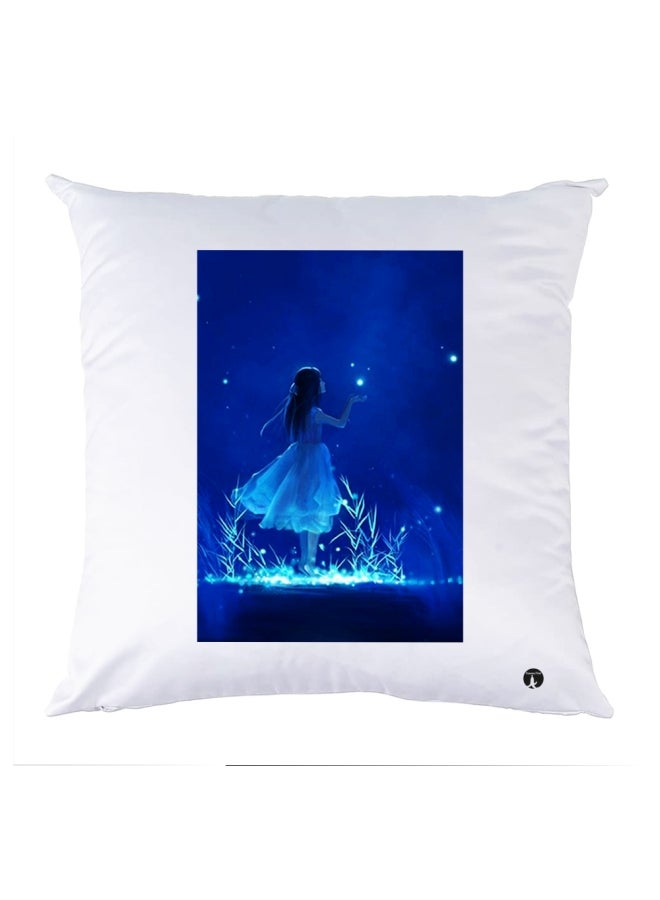 بي بي وسادة نوم مزينة بطبعة متعدد الألوان 30x30سم