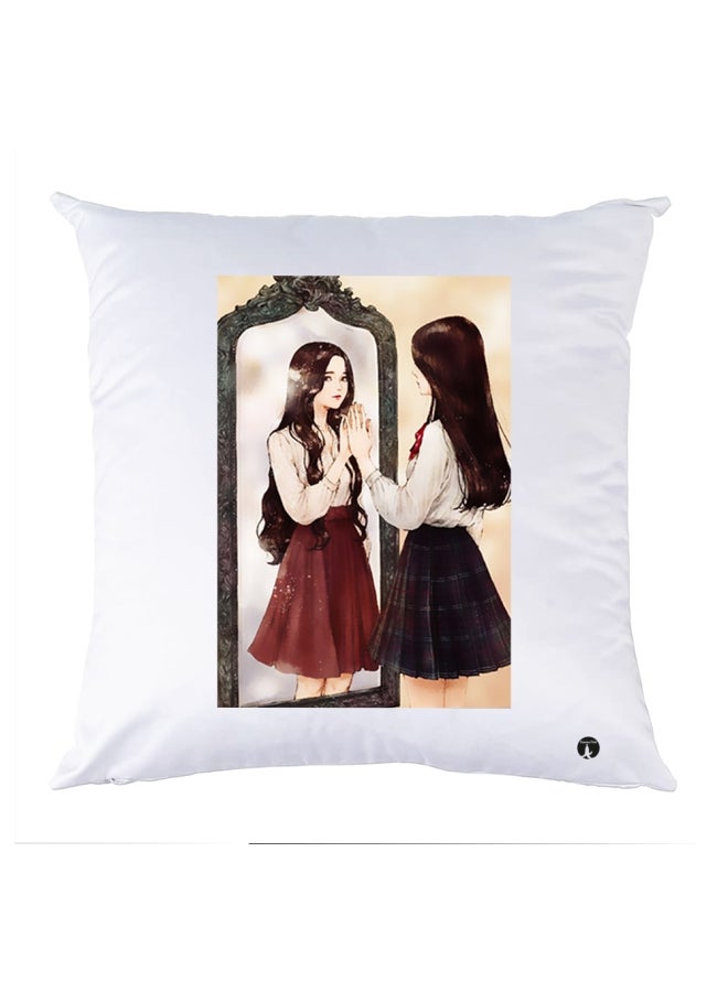 BP Printed Bedding Pillow Multicolour 30x30cm
