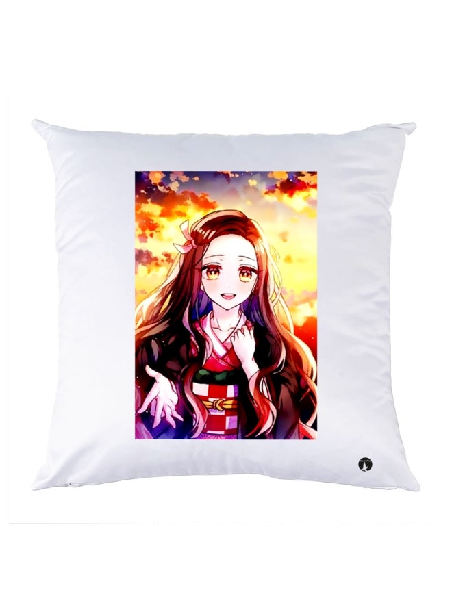 BP Printed Bedding Pillow Multicolour 30x30cm