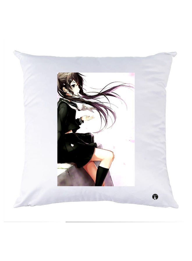 BP Printed Bedding Pillow Multicolour 30x30cm