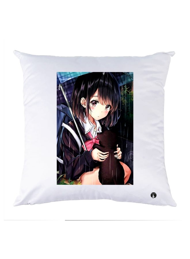 BP Printed Bedding Pillow Multicolour 30x30cm