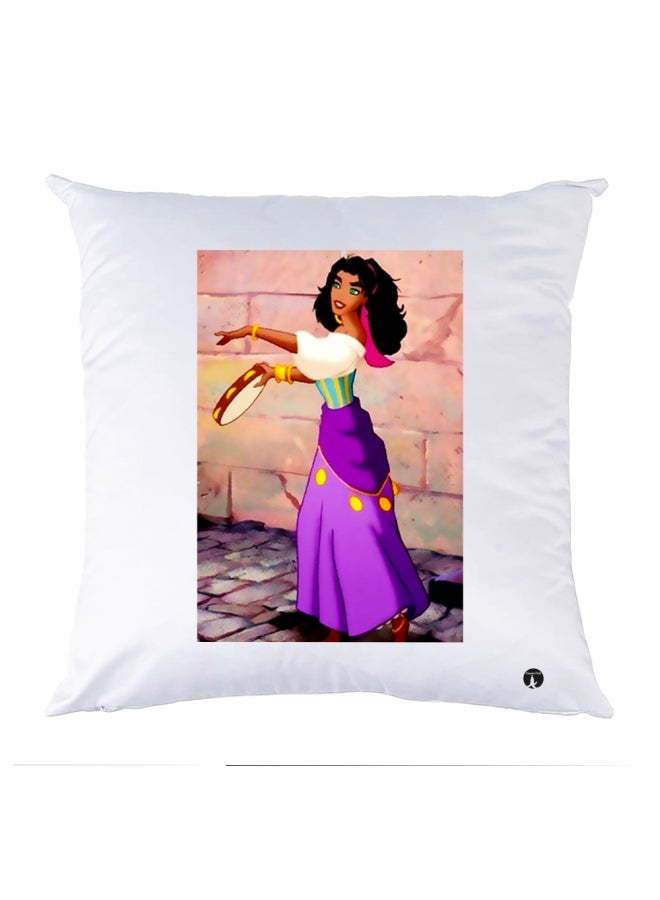 BP Printed Bedding Pillow Multicolour 30x30cm