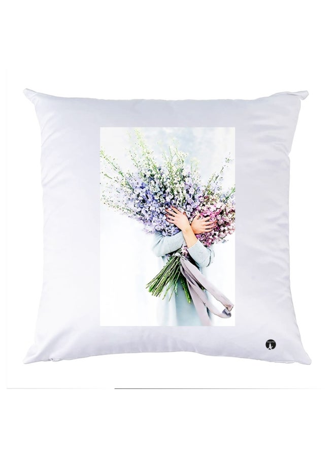 BP Printed Bedding Pillow Multicolour 30x30cm