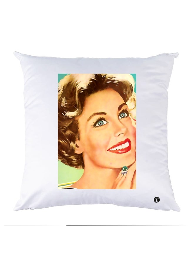 BP Printed Bedding Pillow Multicolour 30x30cm