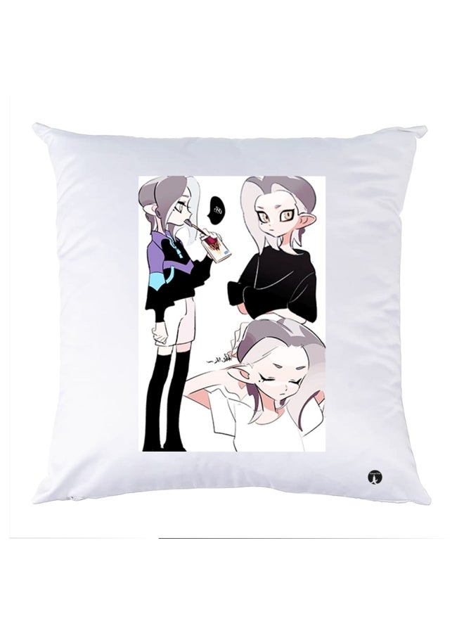 بي بي وسادة نوم مزينة بطبعة متعدد الألوان 30x30سم