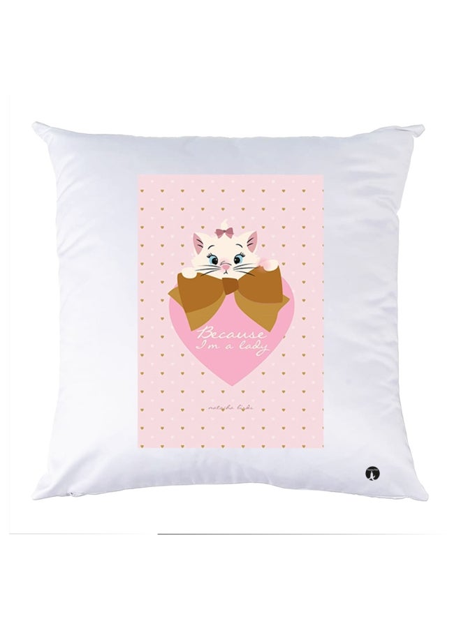 BP Printed Bedding Pillow Multicolour 30x30cm