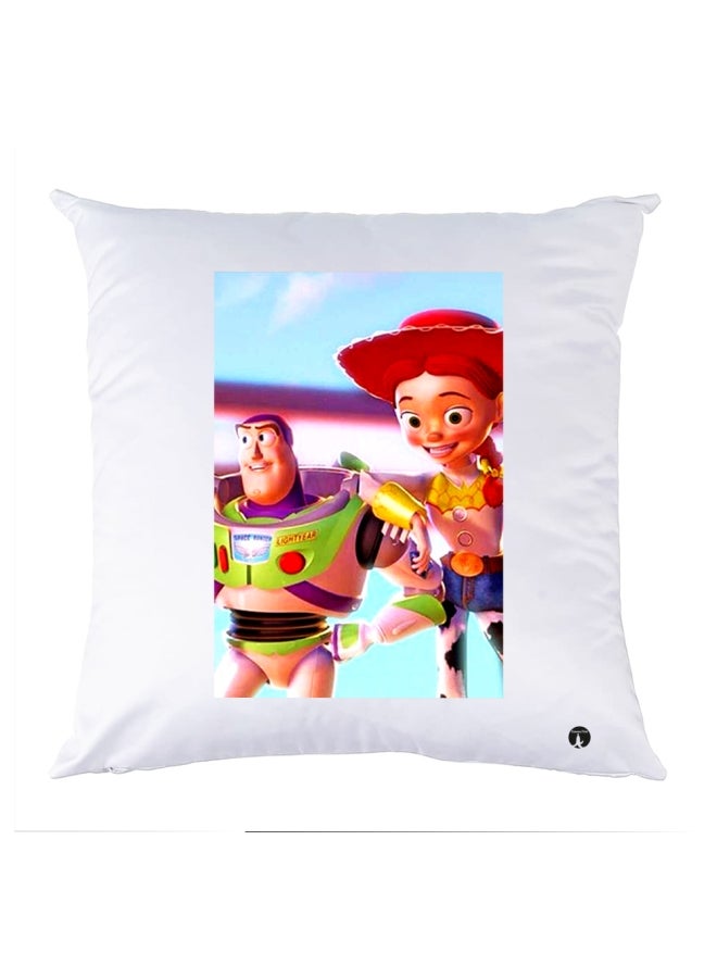 BP Printed Bedding Pillow Multicolour 30x30cm