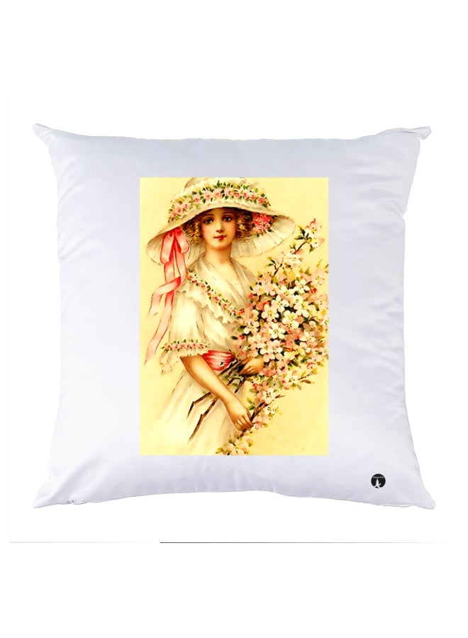 بي بي وسادة نوم مزينة بطبعة متعدد الألوان 30x30سم