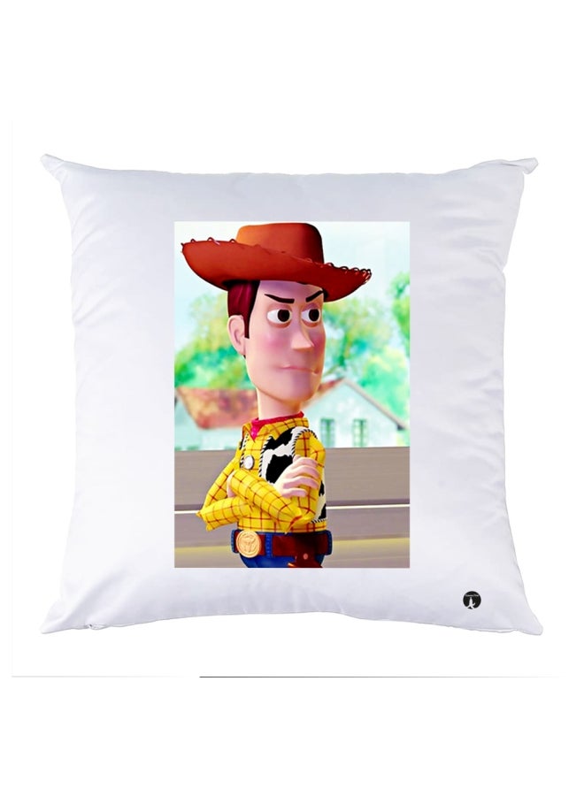 BP Printed Bedding Pillow Multicolour 30x30cm