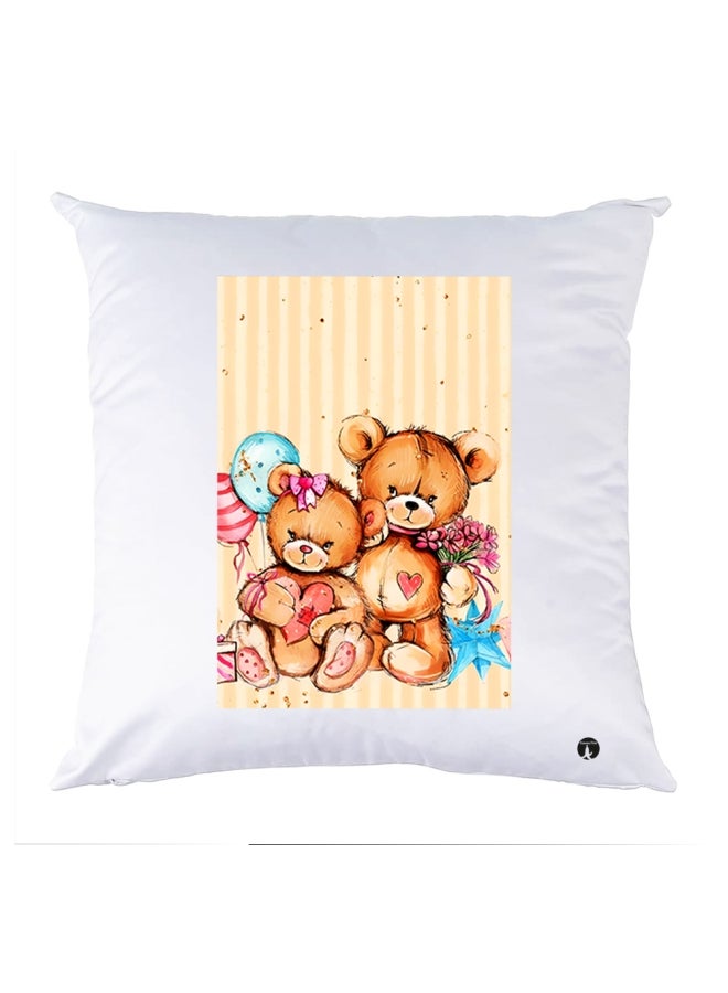 BP Printed Bedding Pillow Multicolour 30x30cm