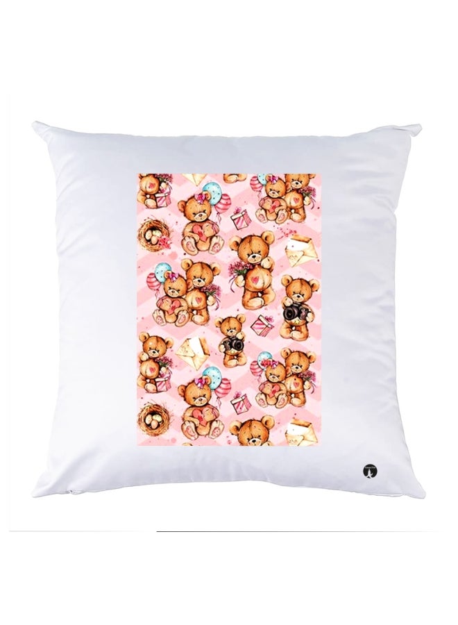 BP Printed Bedding Pillow Multicolour 30x30cm