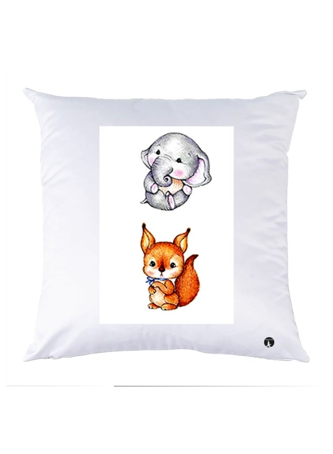 بي بي وسادة نوم مزينة بطبعة متعدد الألوان 30x30سم