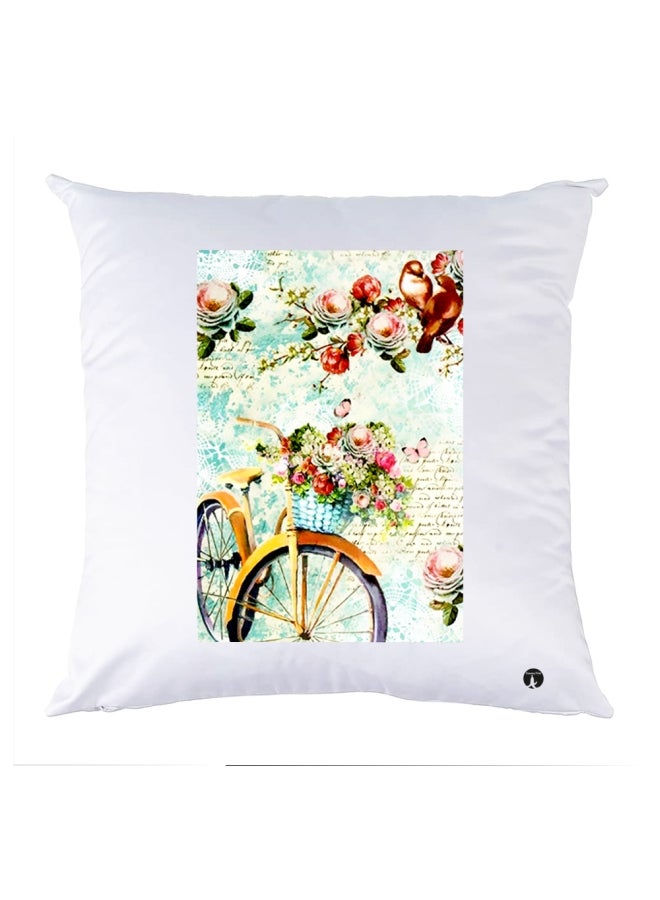 BP Printed Bedding Pillow Multicolour 30x30cm