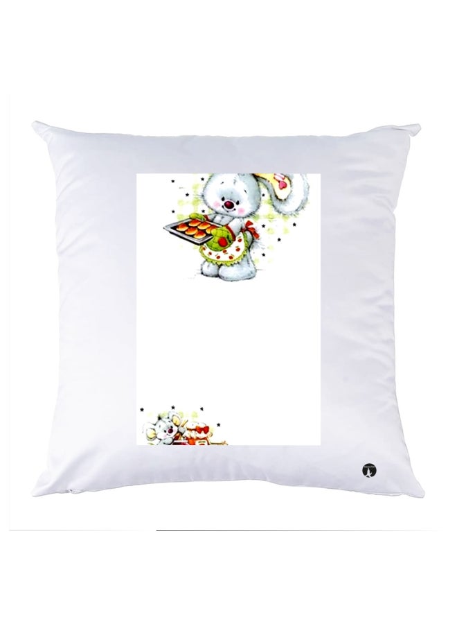 بي بي وسادة نوم مزينة بطبعة متعدد الألوان 30x30سم