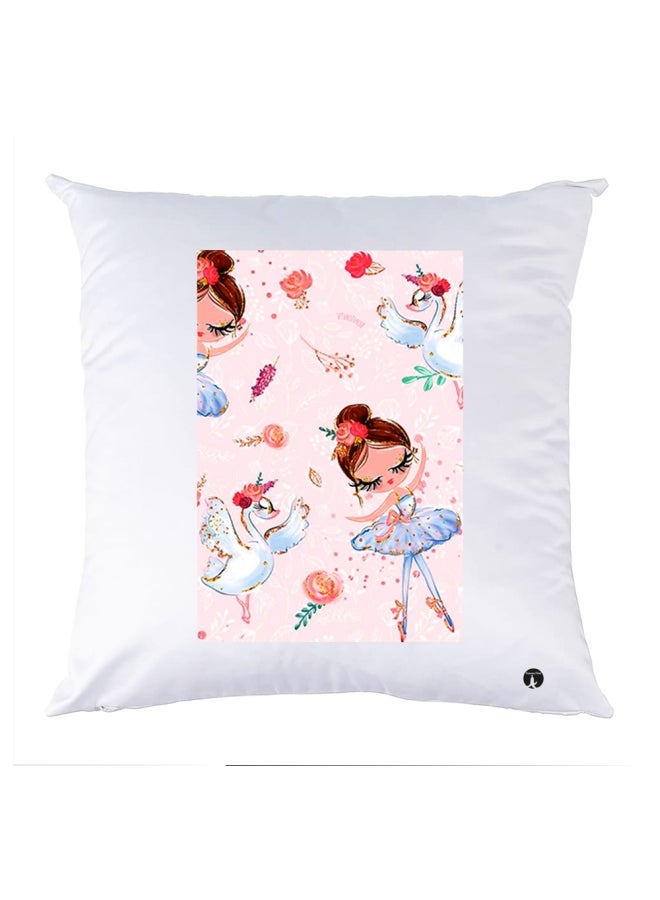 BP Printed Bedding Pillow Multicolour 30x30cm