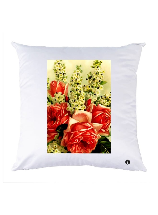 BP Printed Bedding Pillow Multicolour 30x30cm