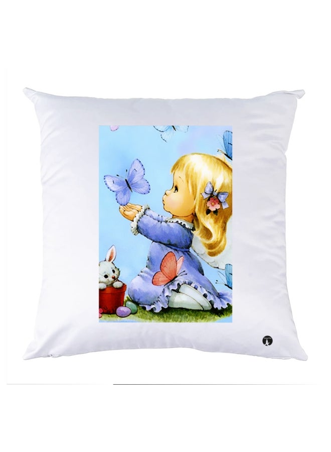 بي بي وسادة نوم مزينة بطبعة متعدد الألوان 30x30سم