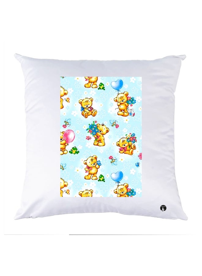 BP Printed Bedding Pillow Multicolour 30x30cm